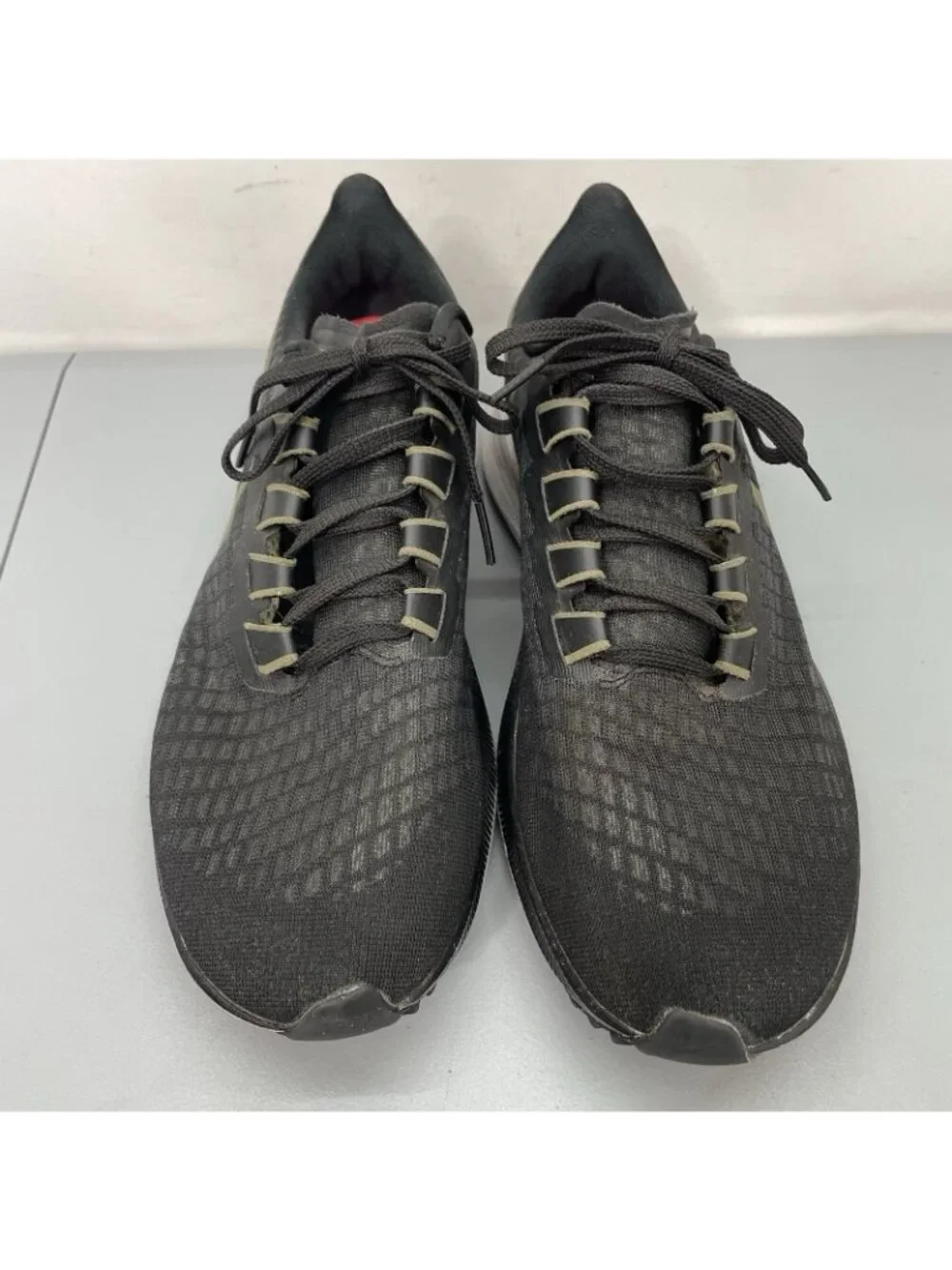 Nike Air Zoom Pegasus 37 Sneakers Shoes Running Training Black Mens 10